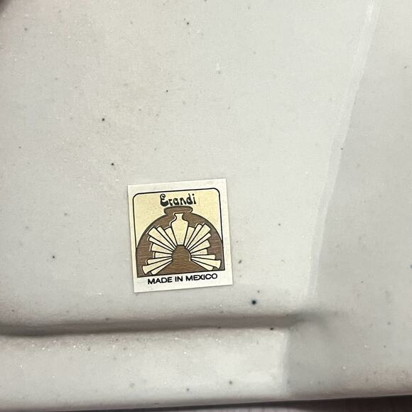 Mexican Talavera Painted Pottery Photo Frame Floral 3x4 Photo Signed by Artist - Picture 4 of 10